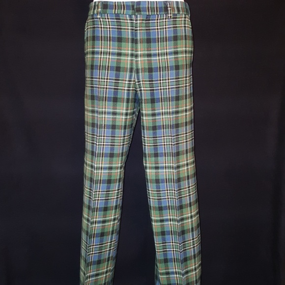 Vintage Macnab Wool Plaid St Patrick's Pants - Picture 1 of 3